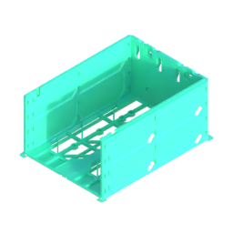 Render of MODULITH 240 Case - 2W-2H
